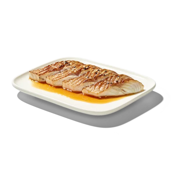 GRILLED WHITEFISH SASHIMI 4PCS - kevyesti grillattu siika