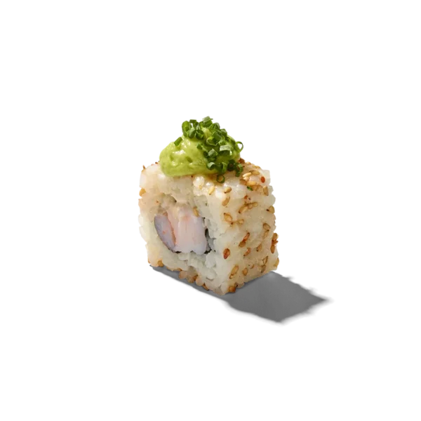 PRAWN MOUSSE MAKI 8PCS - tiikerikatkarapu