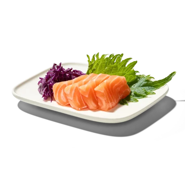 SALMON SASHIMI 4PCS - lohi