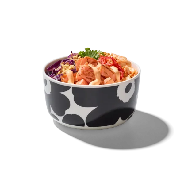 SPICY BOWL GRILLED SALMON - riisi