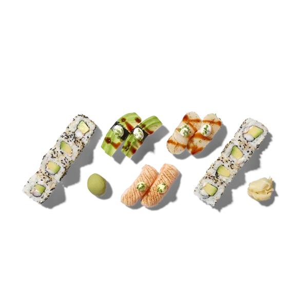 SUSHIBAR SET 14PCS - <strong>MAKI:</strong></br>