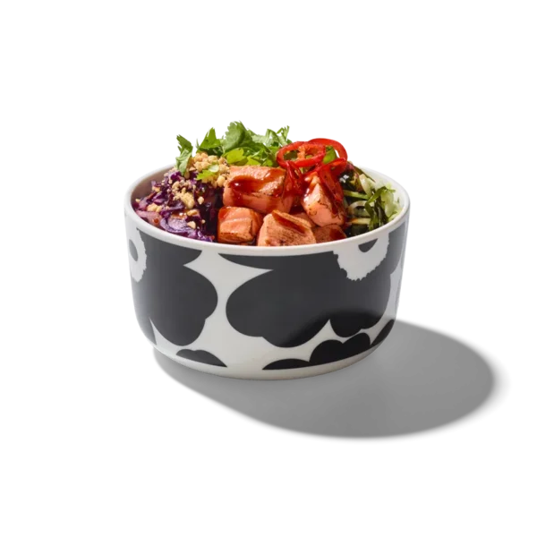 TERIYAKI BOWL GRILLED SALMON - riisi