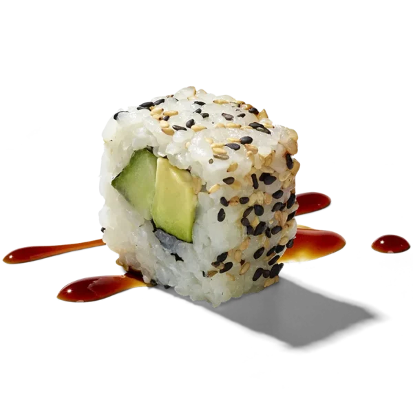 VEGAN CALIFORNIA MAKI 8PCS - avokado