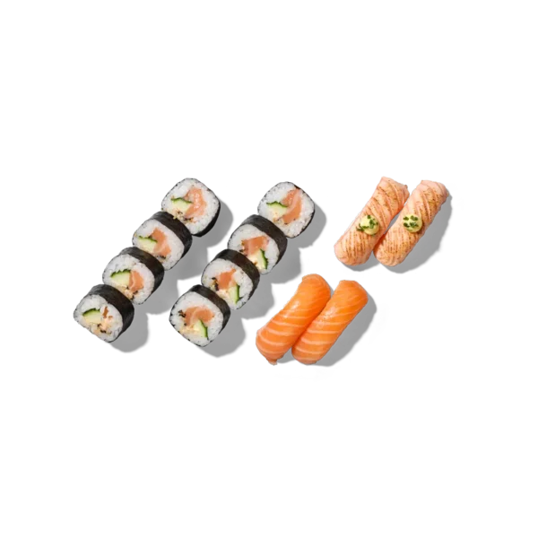 SALMON SET OF THE WEEK 12PCS