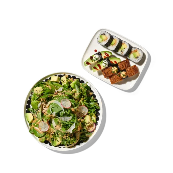 VEGE SALAD SET 8PCS + SALAD